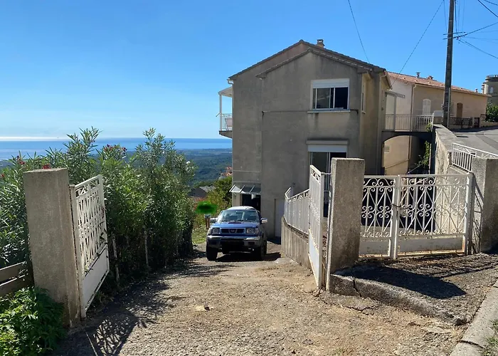 Villa Tout Confort, Vue Mer Exceptionnelle, A Cervione Cervione