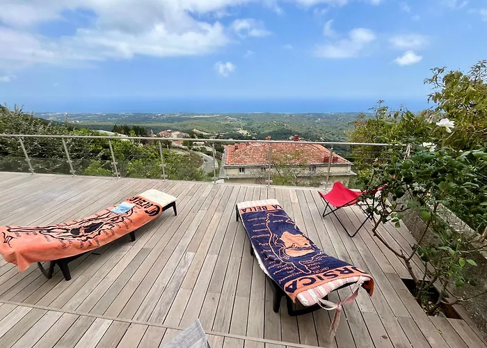 Villa Tout Confort, Vue Mer Exceptionnelle, A Cervione