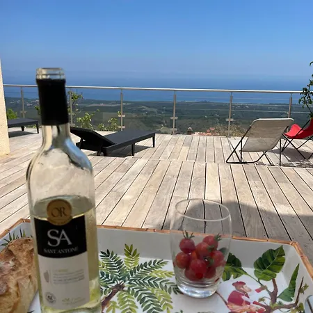 Villa Tout Confort, Vue Mer Exceptionnelle, A Cervione Villa *