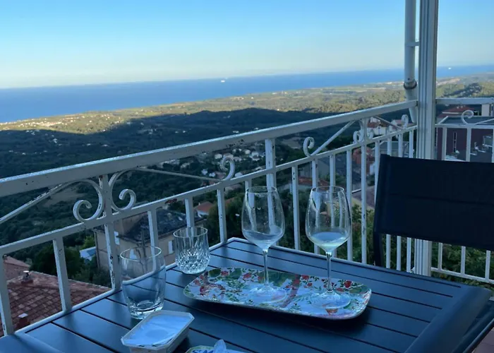 Confort, Vue Exceptionnelle, à Villa Cervione